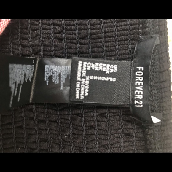 Cropped strapless top - Picture 5 of 5